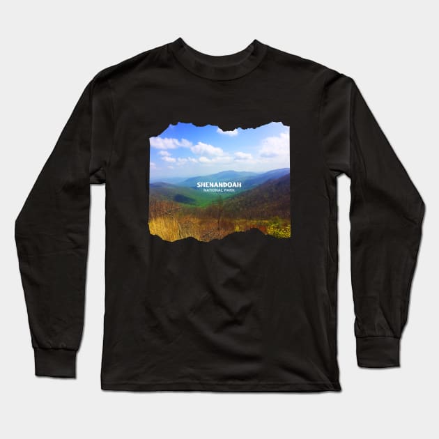 Lovely picture from Shenandoah National Park in Virginia photography Long Sleeve T-Shirt by BoogieCreates